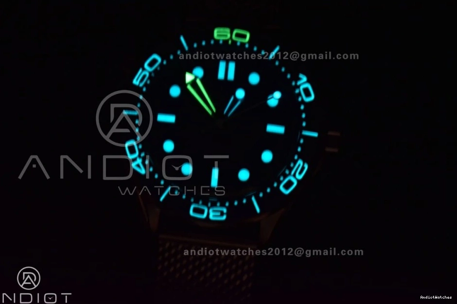 on Mesh DailyWear A Bond Bracelet 60th 1065 Edition 300M Best VSF anniversary 42mm Seamaster James 0416